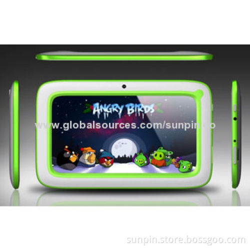 Educational AllWinner A23 Dual-core 7-inch Tablet PC for Kids/Children